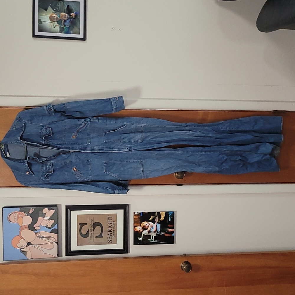 Vintage Jean Jumpsuit